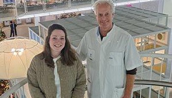 Anne Saris en Prof. Michel Reijnen 